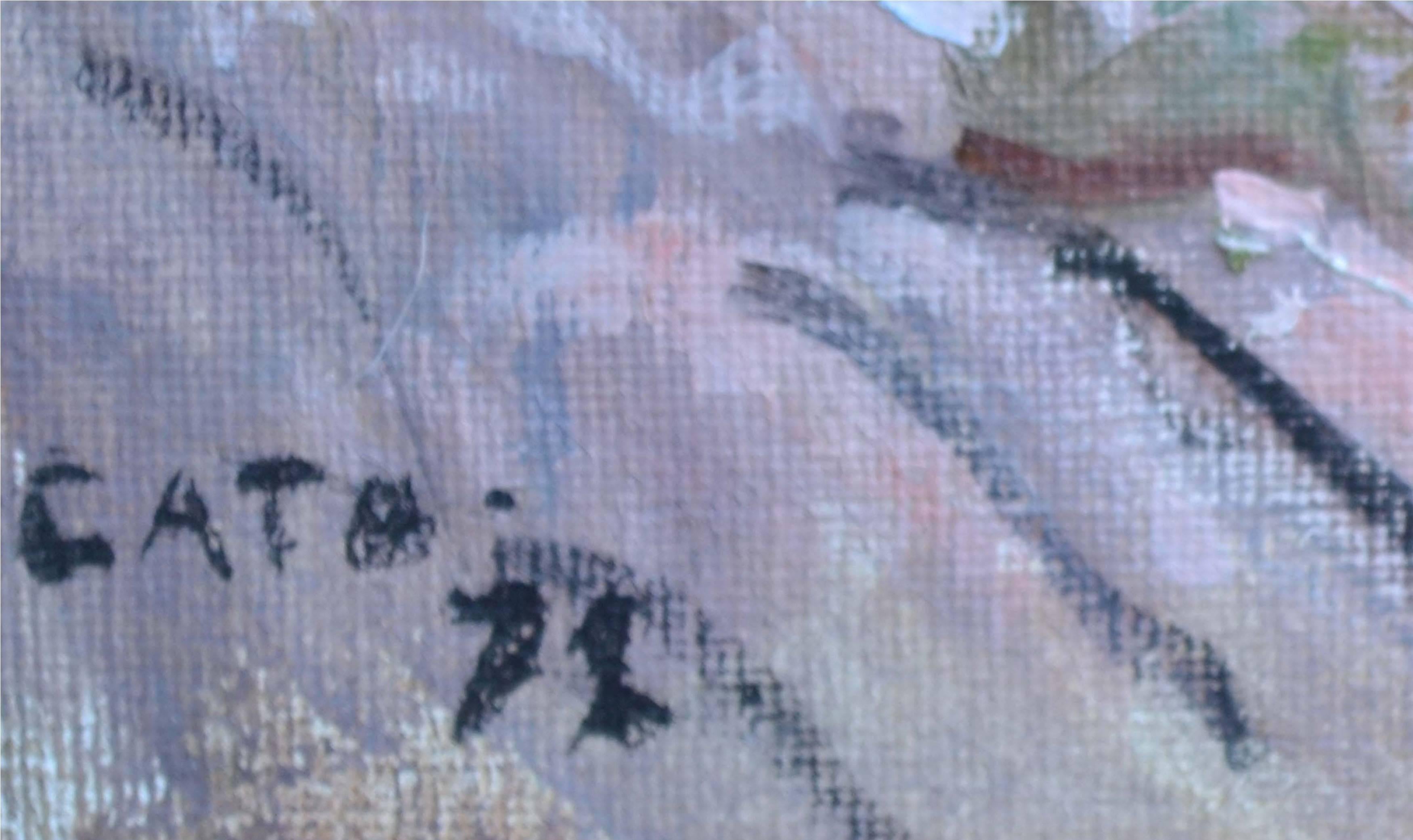 Acque costiere - Painting Impressionismo di Hendrik Cate