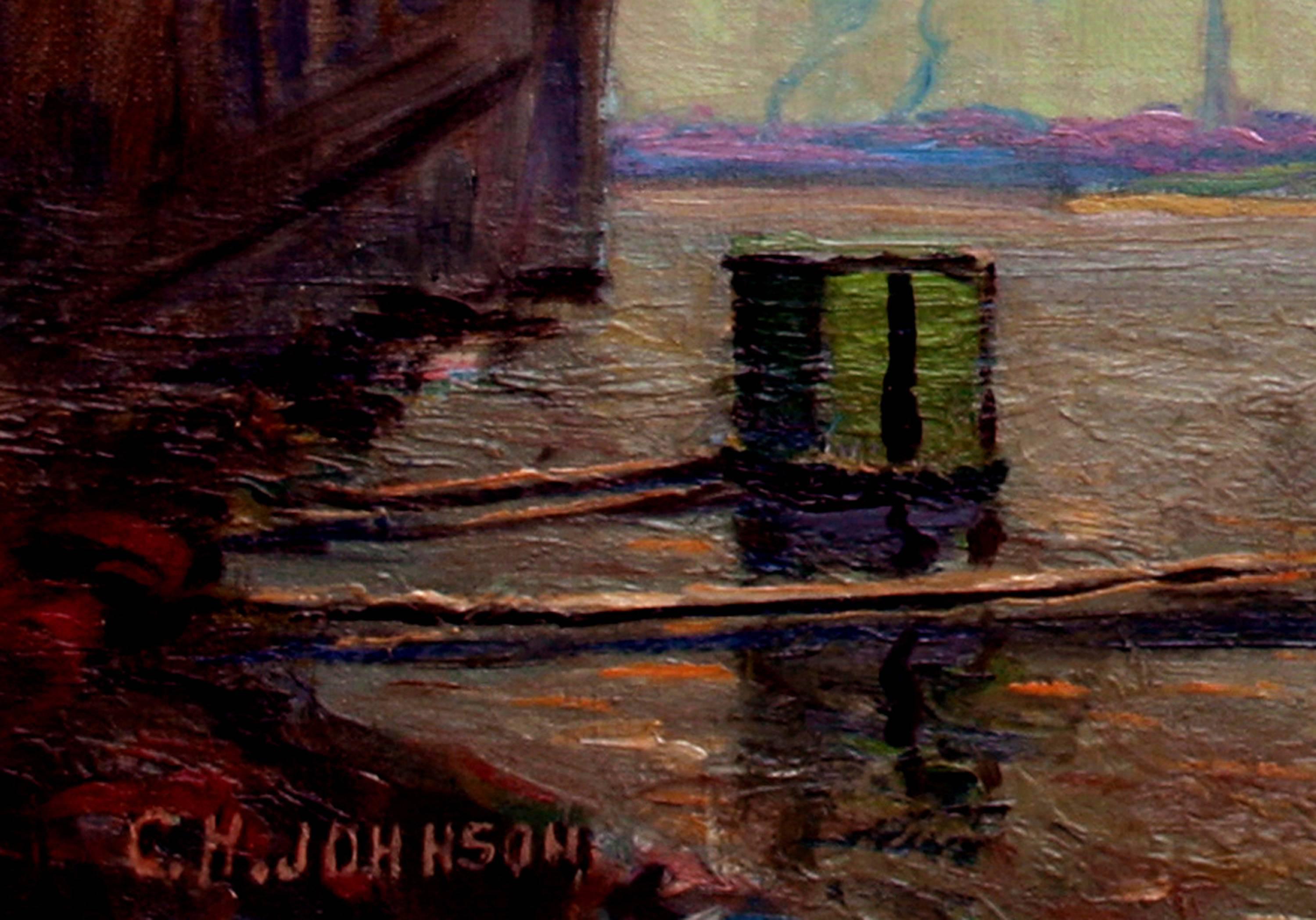 gloucester harbor painting
