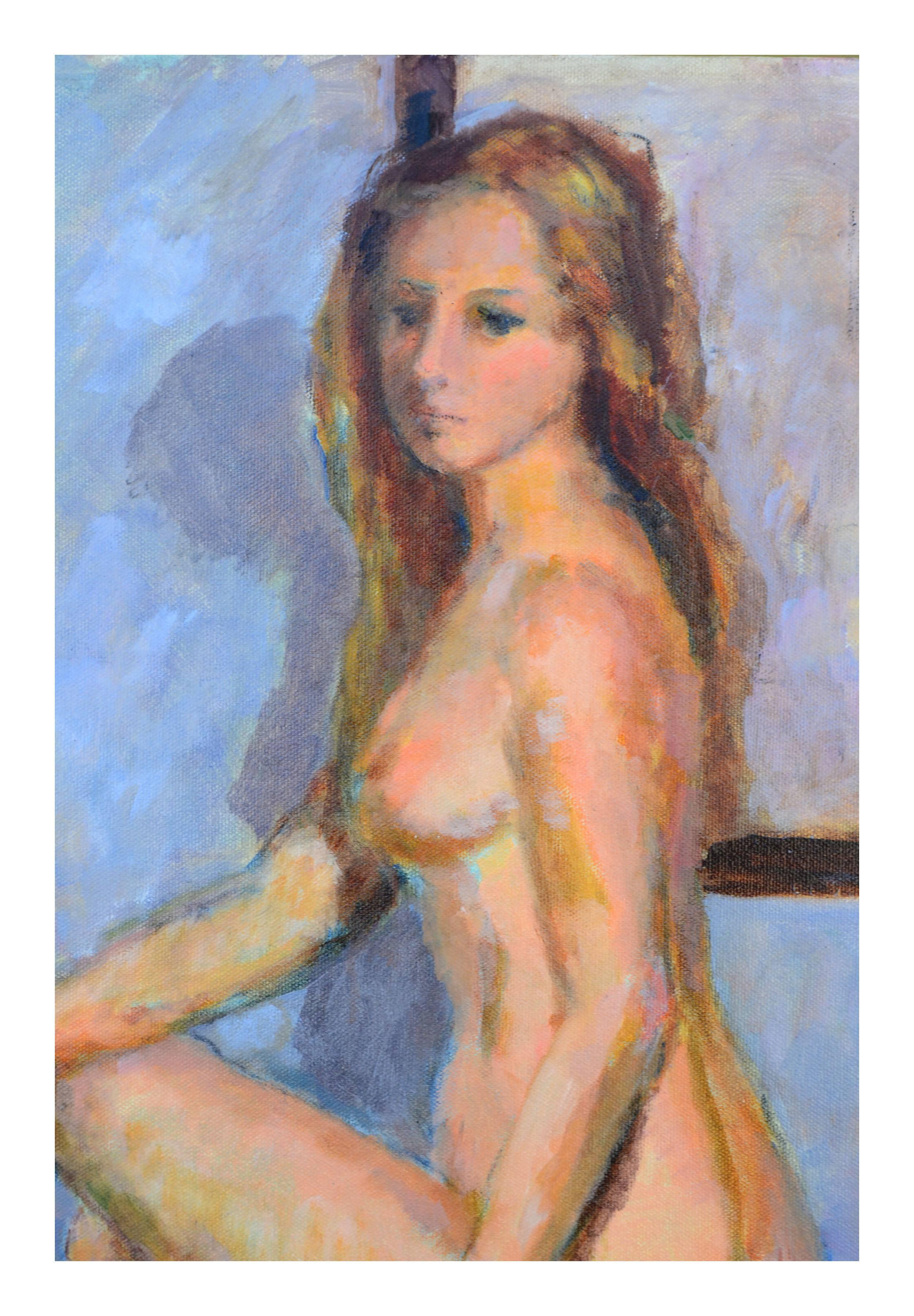Nude Study - Painting by Patricia Gillfillan