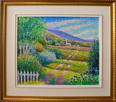 Paysage de la campagne de Nouvelle-Angleterre