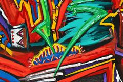The Artist's Bright Study - Large Scale Abstract Impressionism