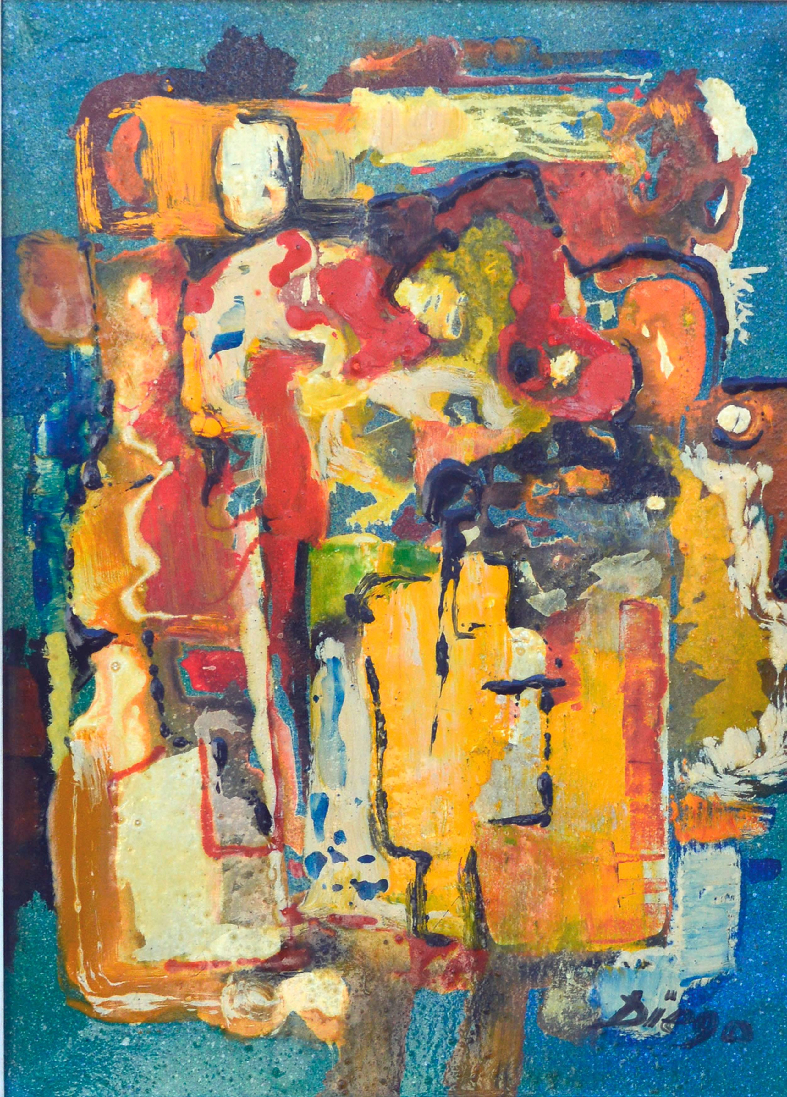 Abstract Composition IX - Painting by Anthony Diego Voci