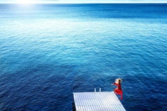 Saltando al Azul por David Drebin