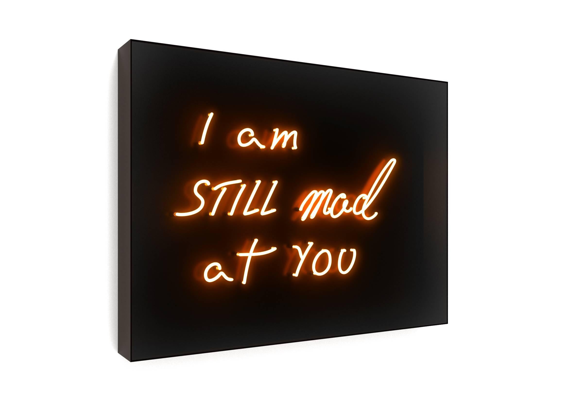 I am still mad at you - Art by David Drebin