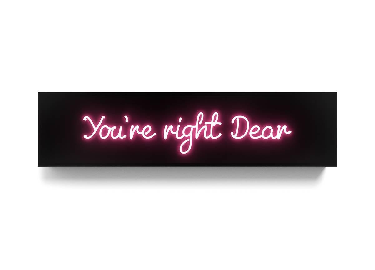 You're right dear - Contemporary Art by David Drebin