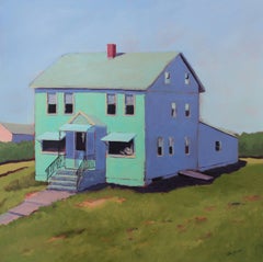'Already Gone', Bold Contemporary Farmhouse Inspired Acrylic Painting