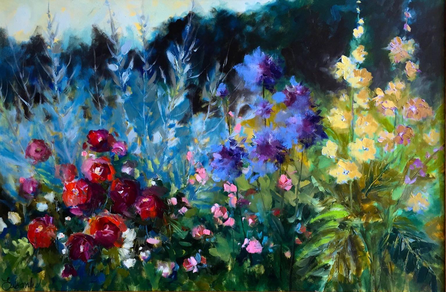 Lori Eubanks Landscape Painting - Ray of Sunshine