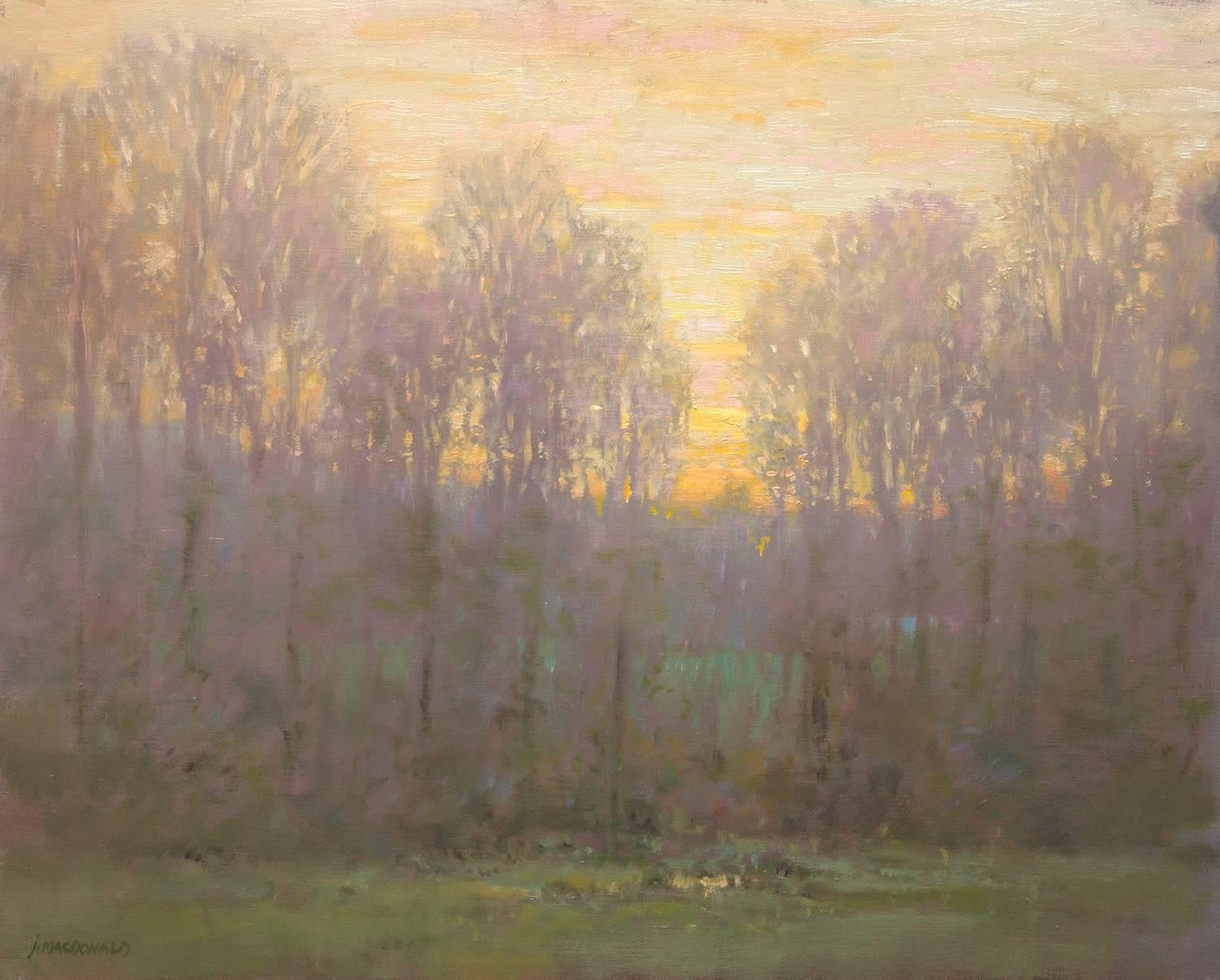John MacDonald Landscape Painting - Before the Sunrise, May