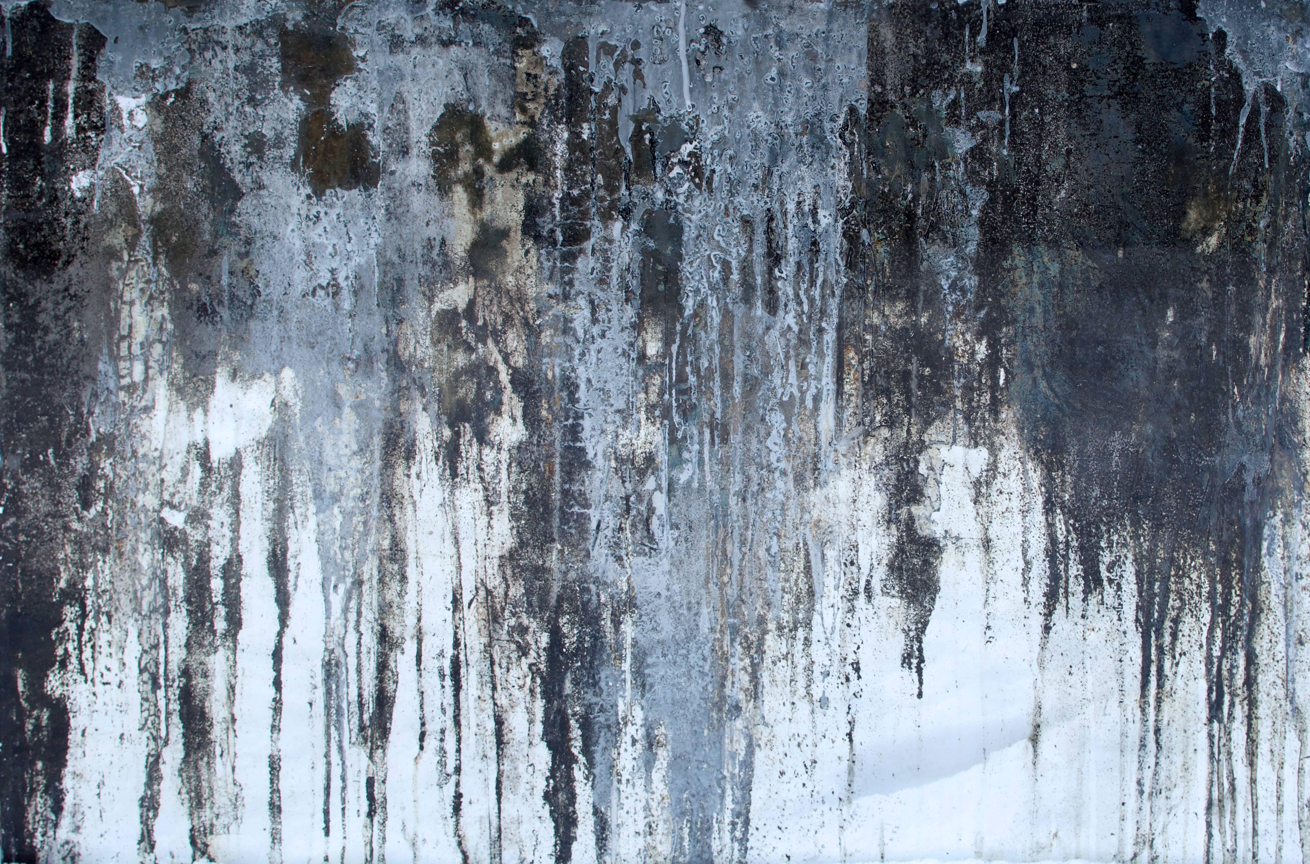 Alina Bisikirskaite Abstract Painting - I Will Send Rain