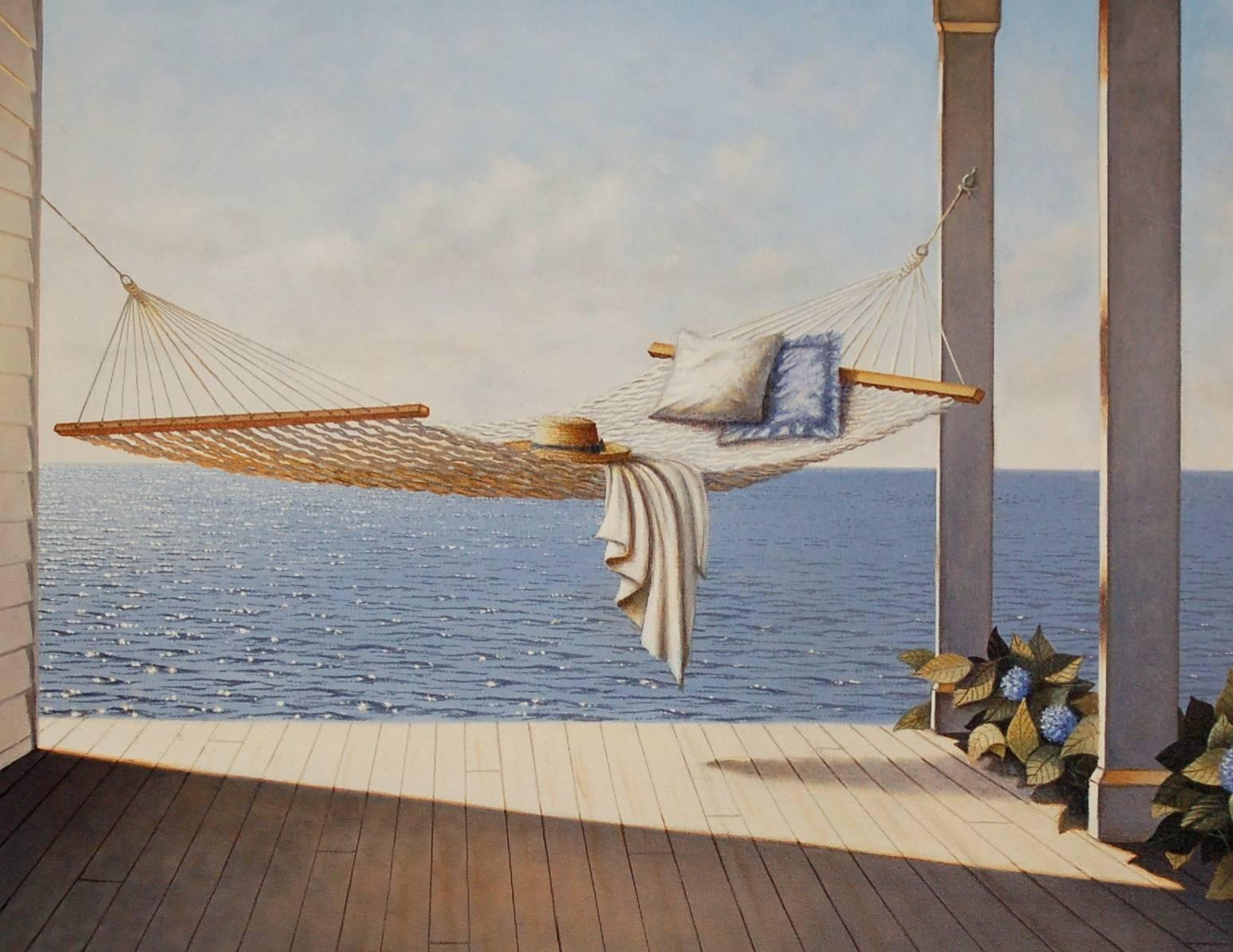 My Escape - American Realist Painting by Daniel Pollera