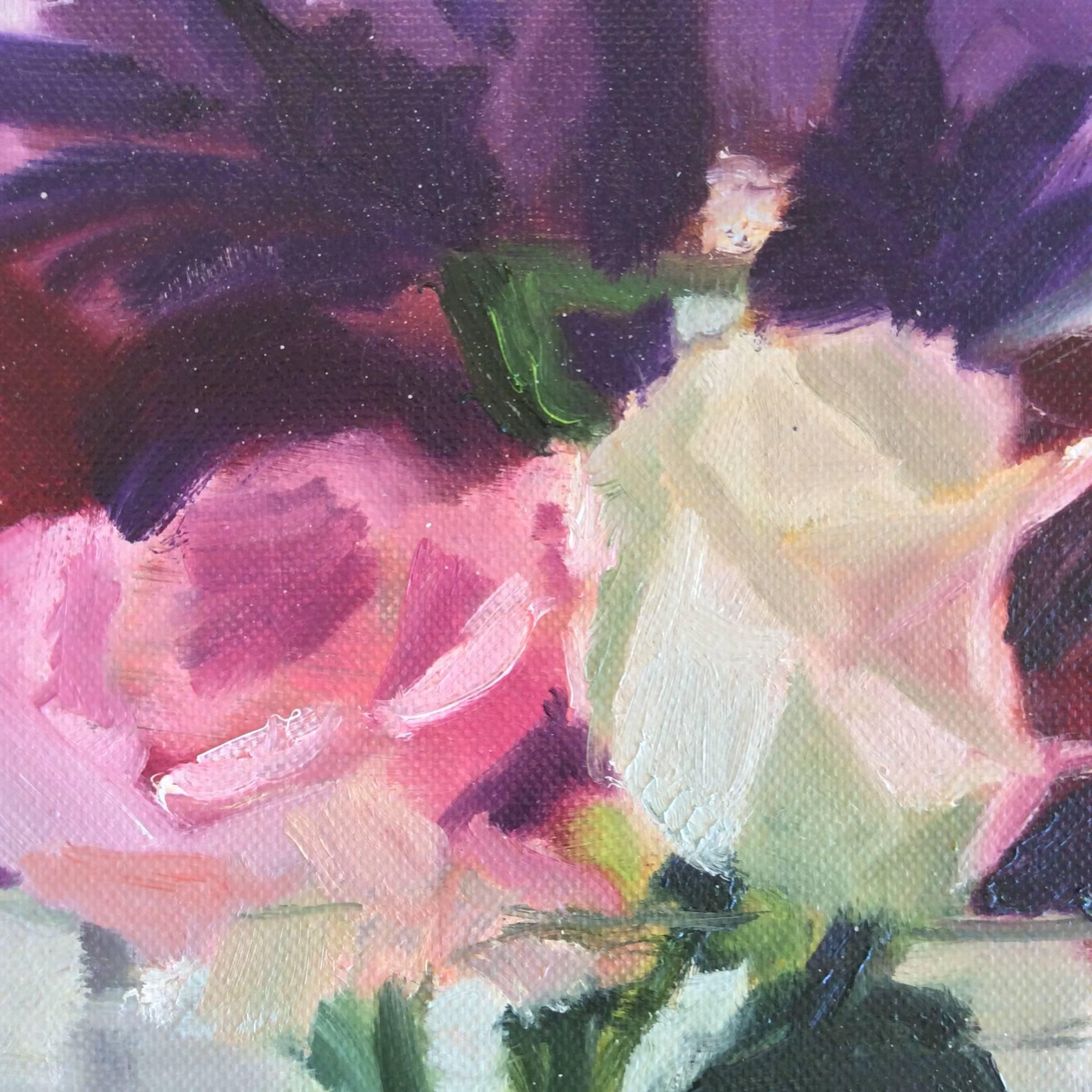 spring bouquet painting
