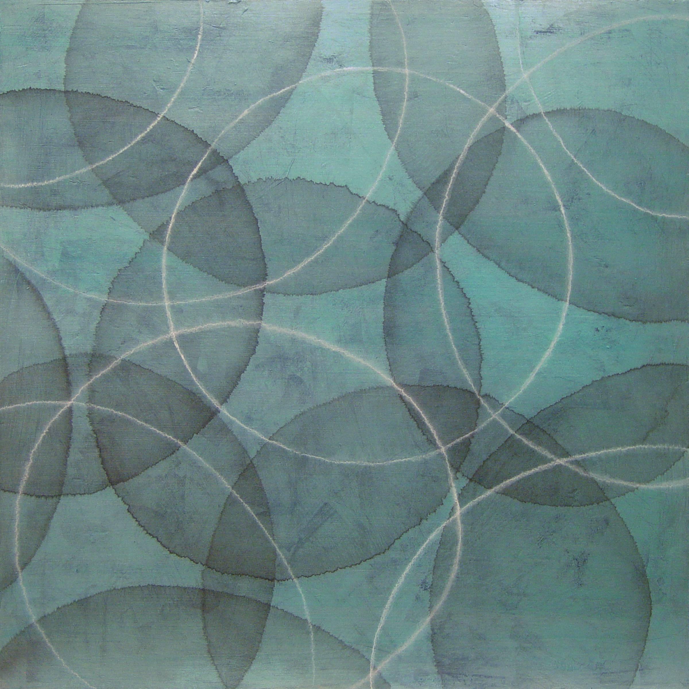 Roger Mudre Abstract Painting - Samphire