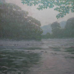 Misty Morning, Trout Stream