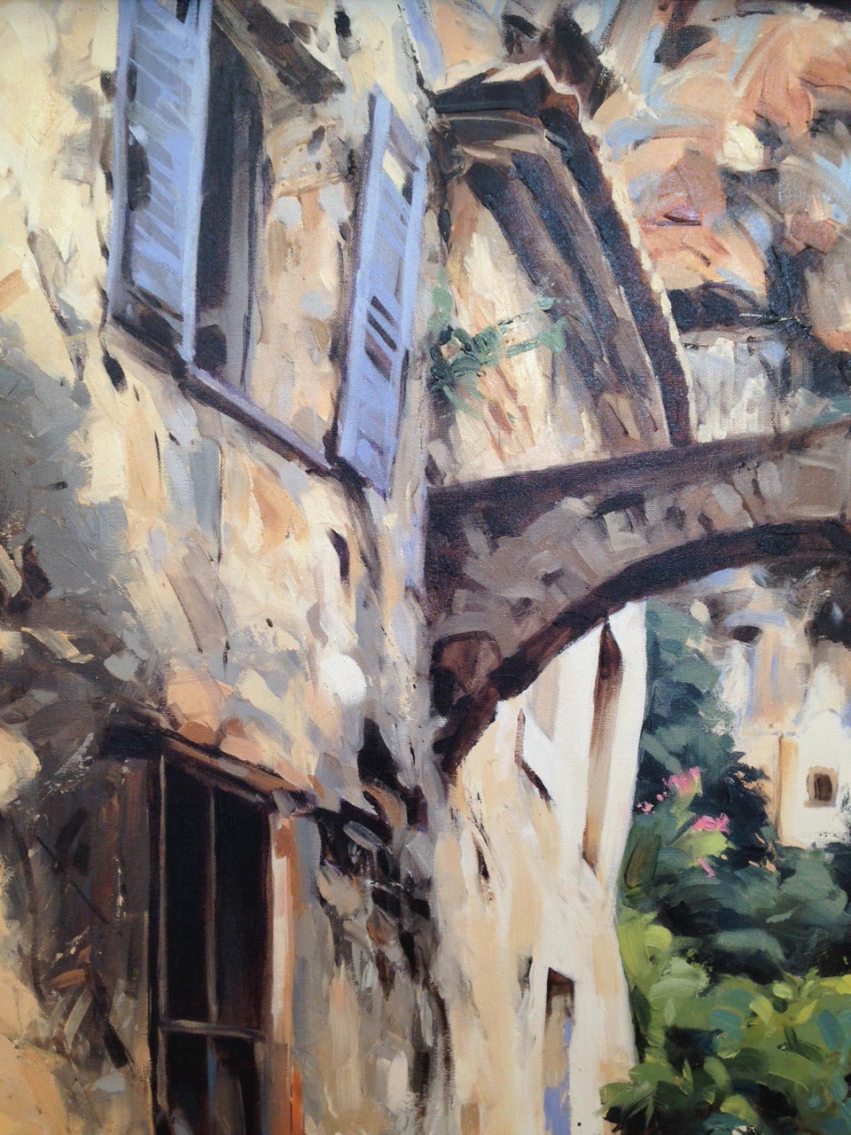 Passaggio a Firenze - Painting di Altino Villasante