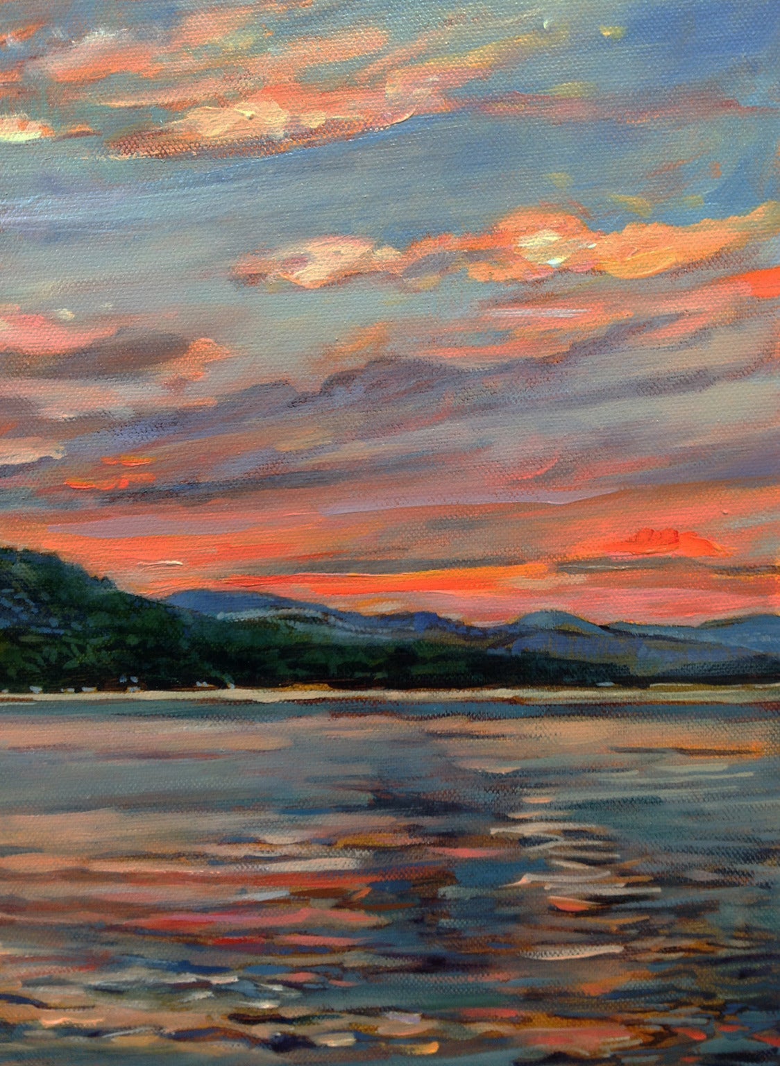 Sunset Lake George