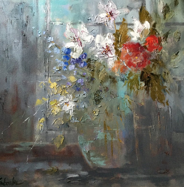 Lori Eubanks Still-Life Painting - Still Dreaming
