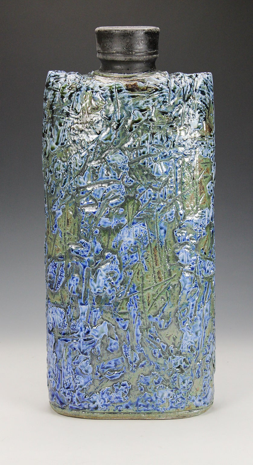 Regis Brodie Abstract Sculpture - Blue Green Form