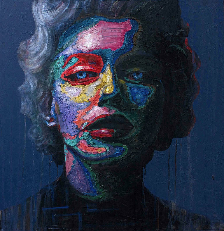 Fabio Modica Portrait Painting - Marilyn