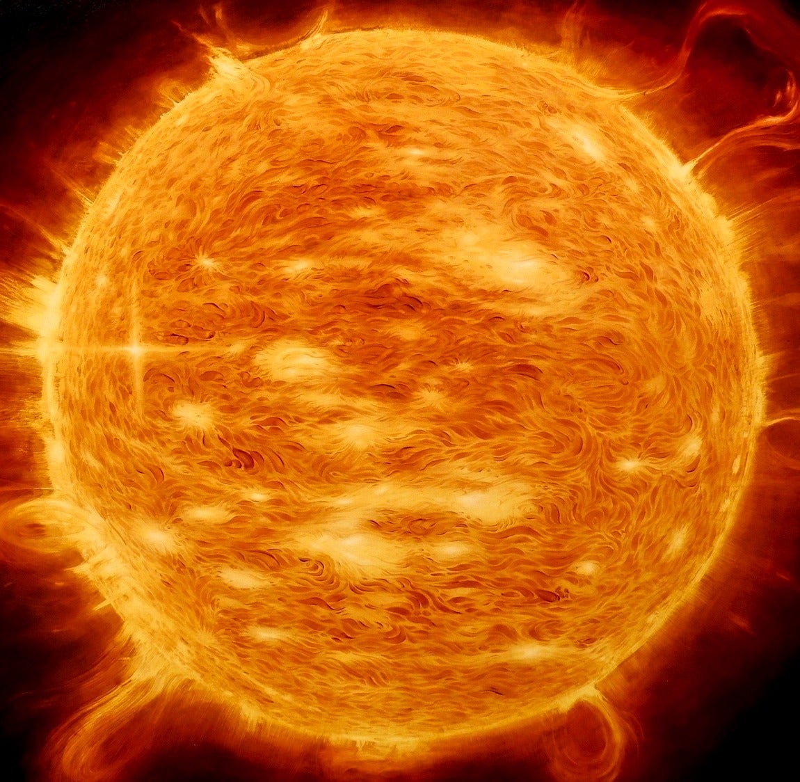 David Hill Landscape Painting - Solaris