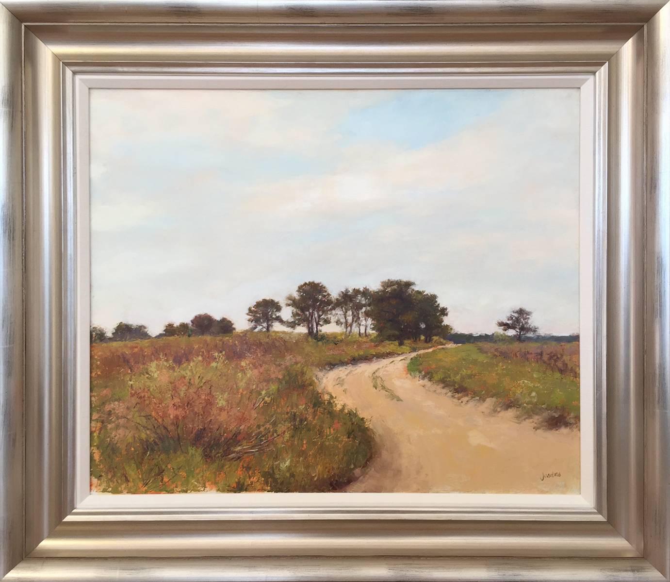 Susan Jositas Landscape Painting - Out on the Moors, Nantucket