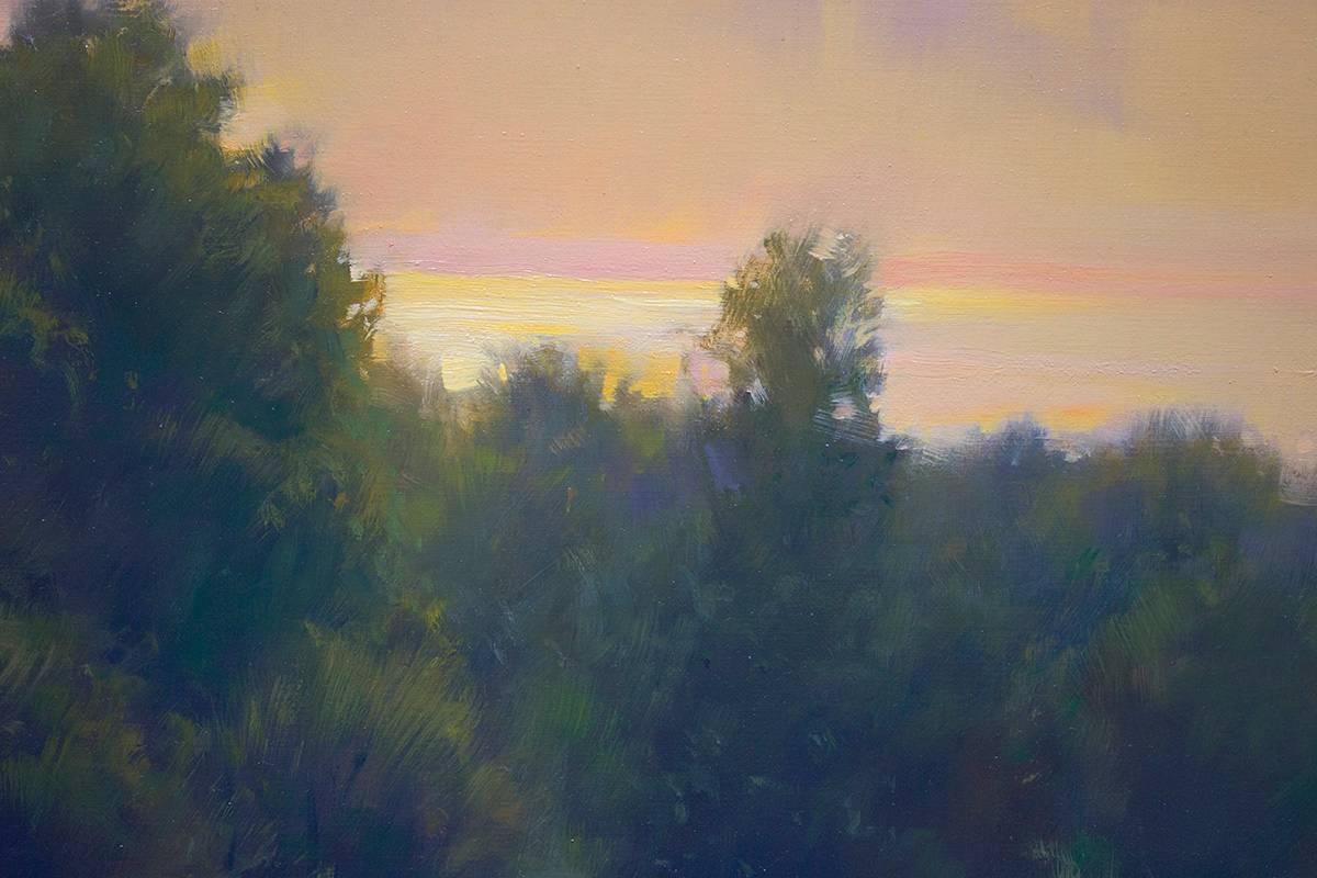 Summer Twilight - Romantic Painting by John MacDonald