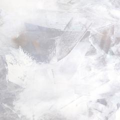 'Melody in White', Large Contemporary Abstract Minimalist Acrylic Painting