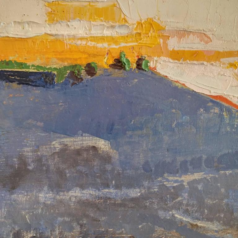 John Evans House On Ridge, Painting For Sale at 1stdibs