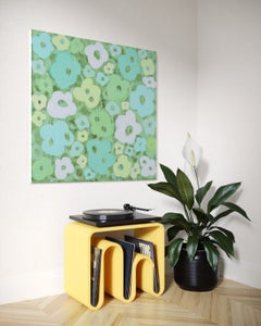"Bal Masque" Abstract Floral Painting