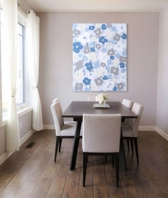 "Imagine" Abstract Floral Painting