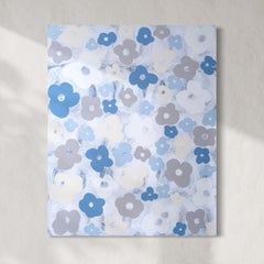 "Imagine" Abstract Floral Painting