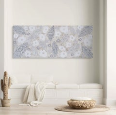 "Jardin d'Hiver" Abstract Floral Painting