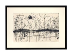 «Luna de invierno»: pintura abstracta moderna
