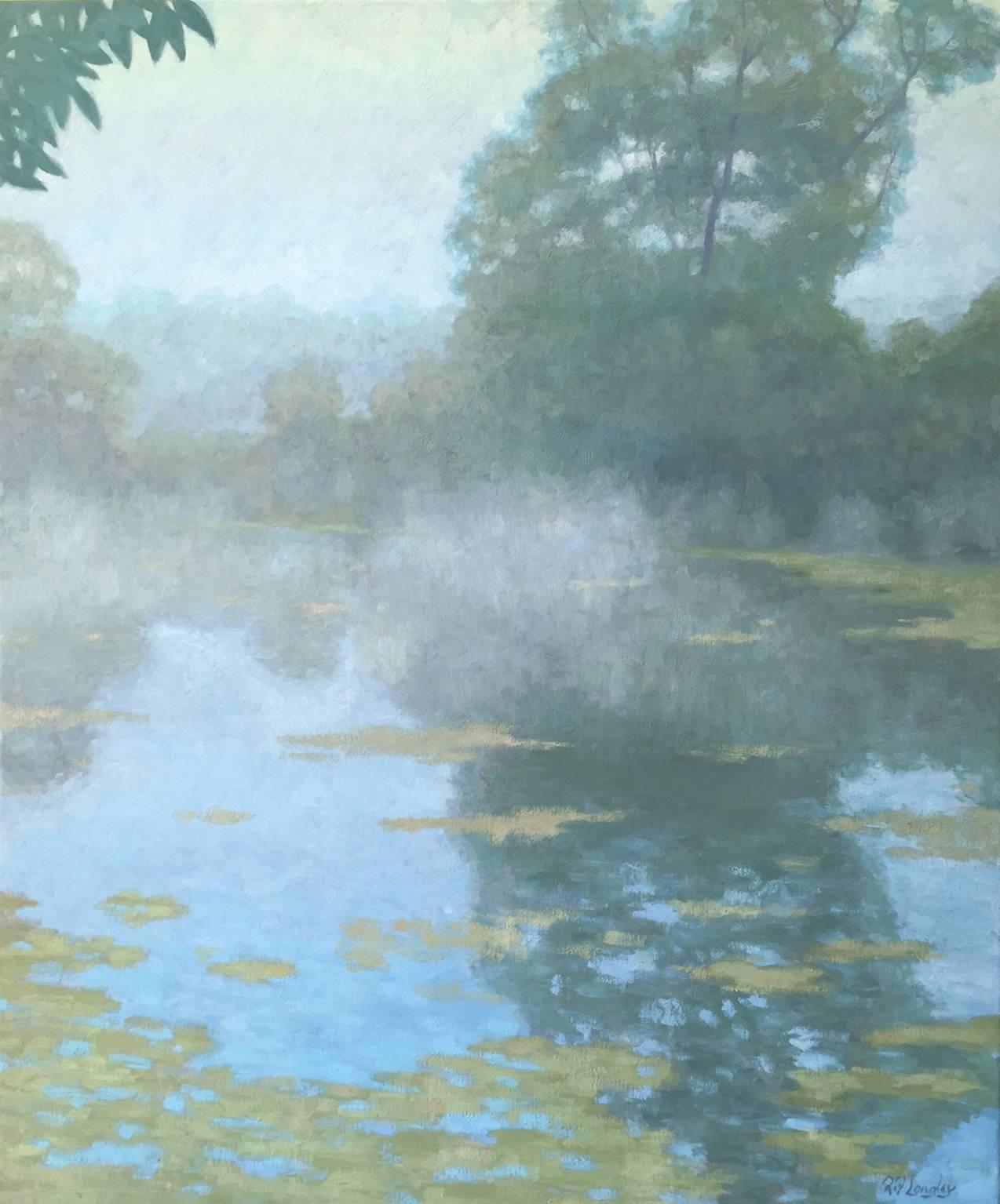Robert Longley Landscape Painting - Morning fog