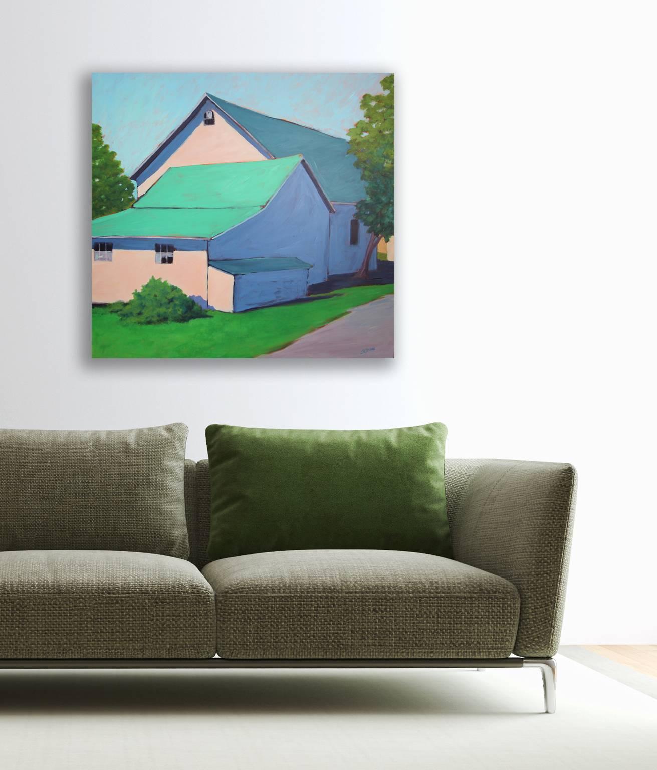 Barn, country, light, shadow, mint green, teal, green

ABOUT CAROL C. YOUNG

Carol C. Young is landscape painter working in acrylics and oils. She is a plein air painter as well as a studio artist whose work is primarily identified by a bold use