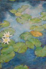 Violin Concerto (waterlily triptych)