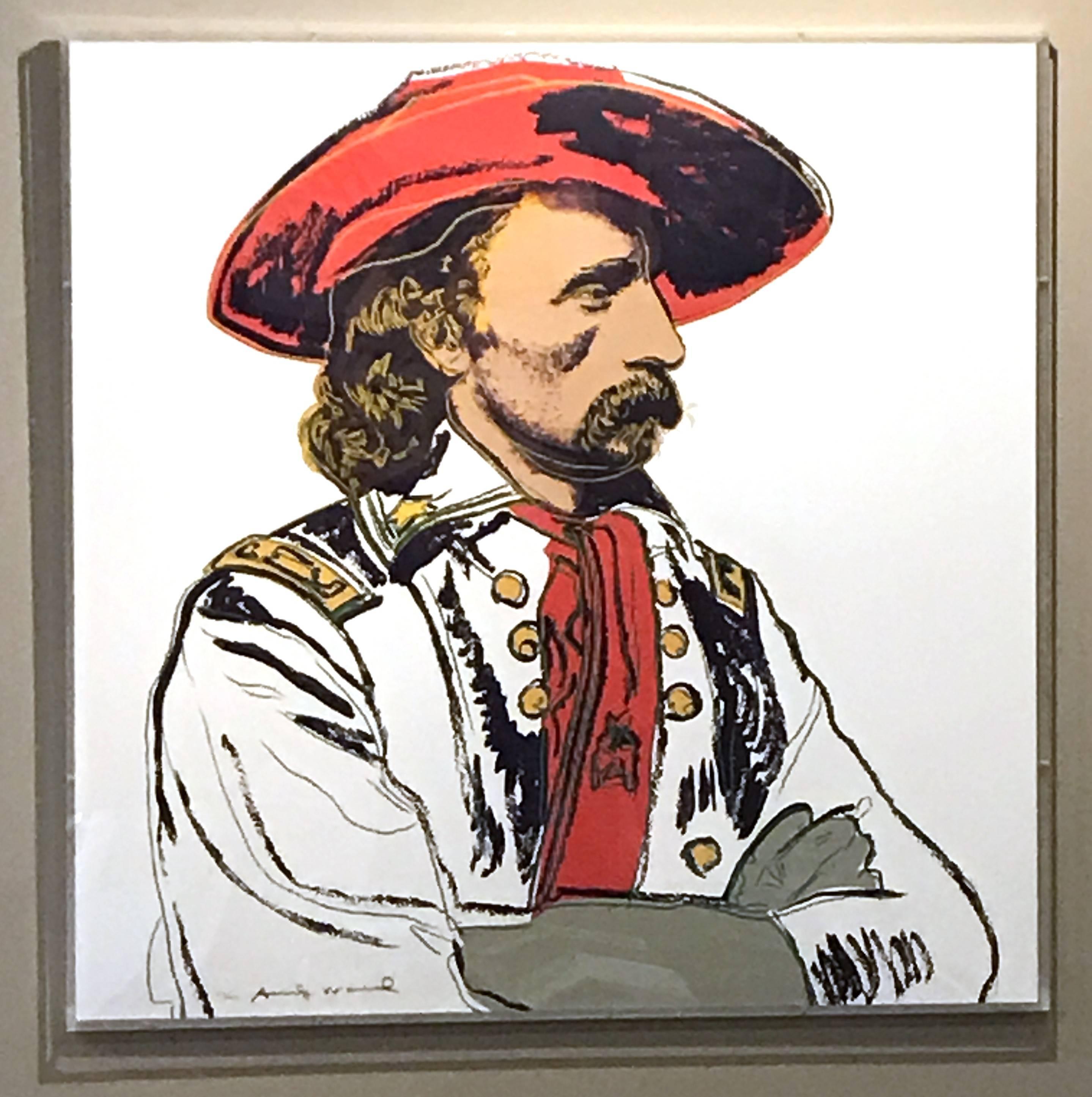 General Custer - Print by Andy Warhol