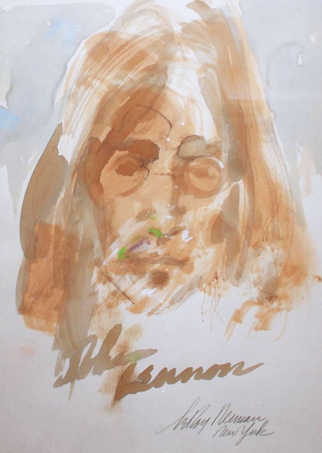 Leroy Neiman Portrait - John Lennon