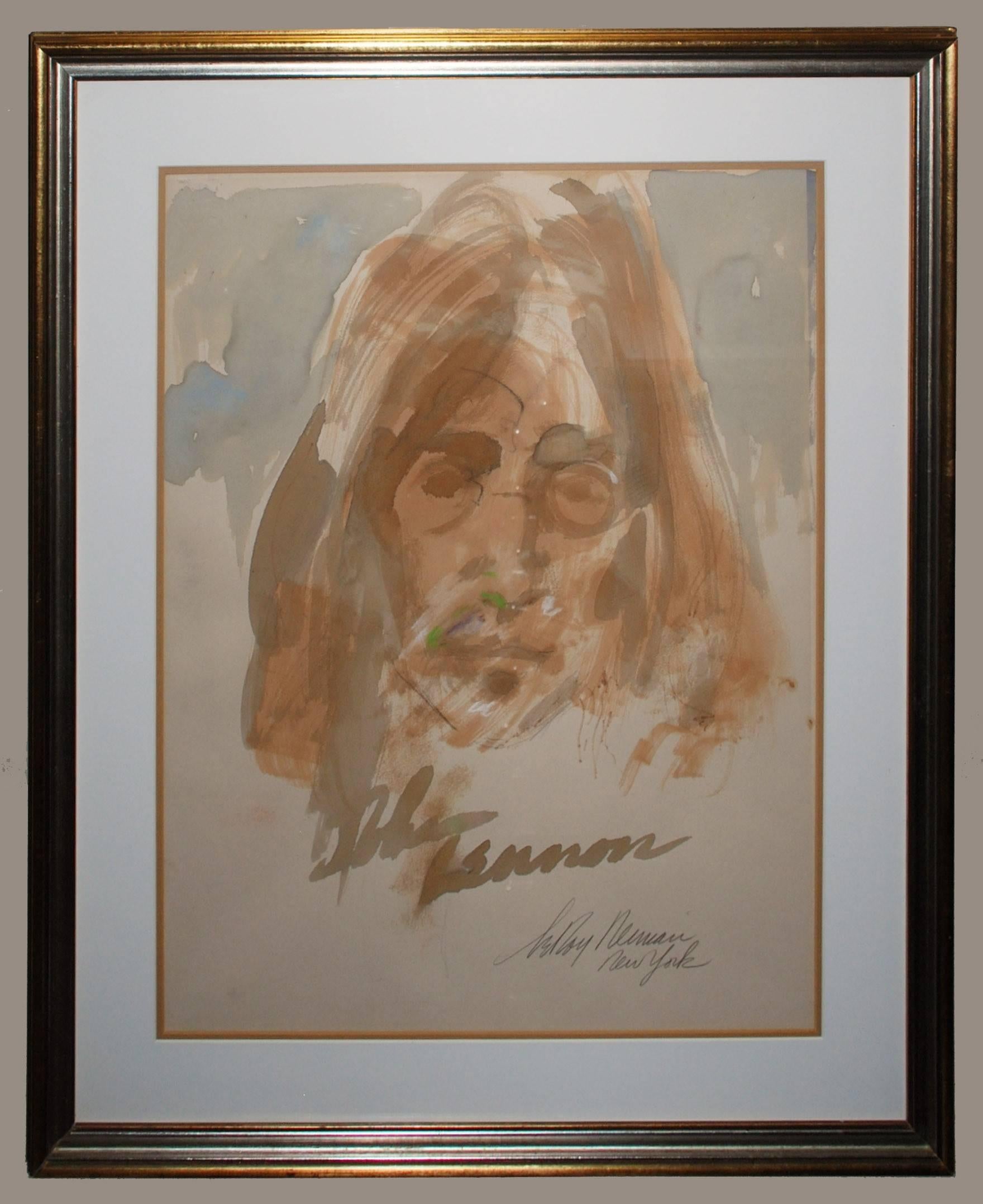 John Lennon - Art by Leroy Neiman