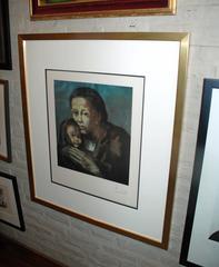 Mother and Child with Shawl, from Barcelona Suite