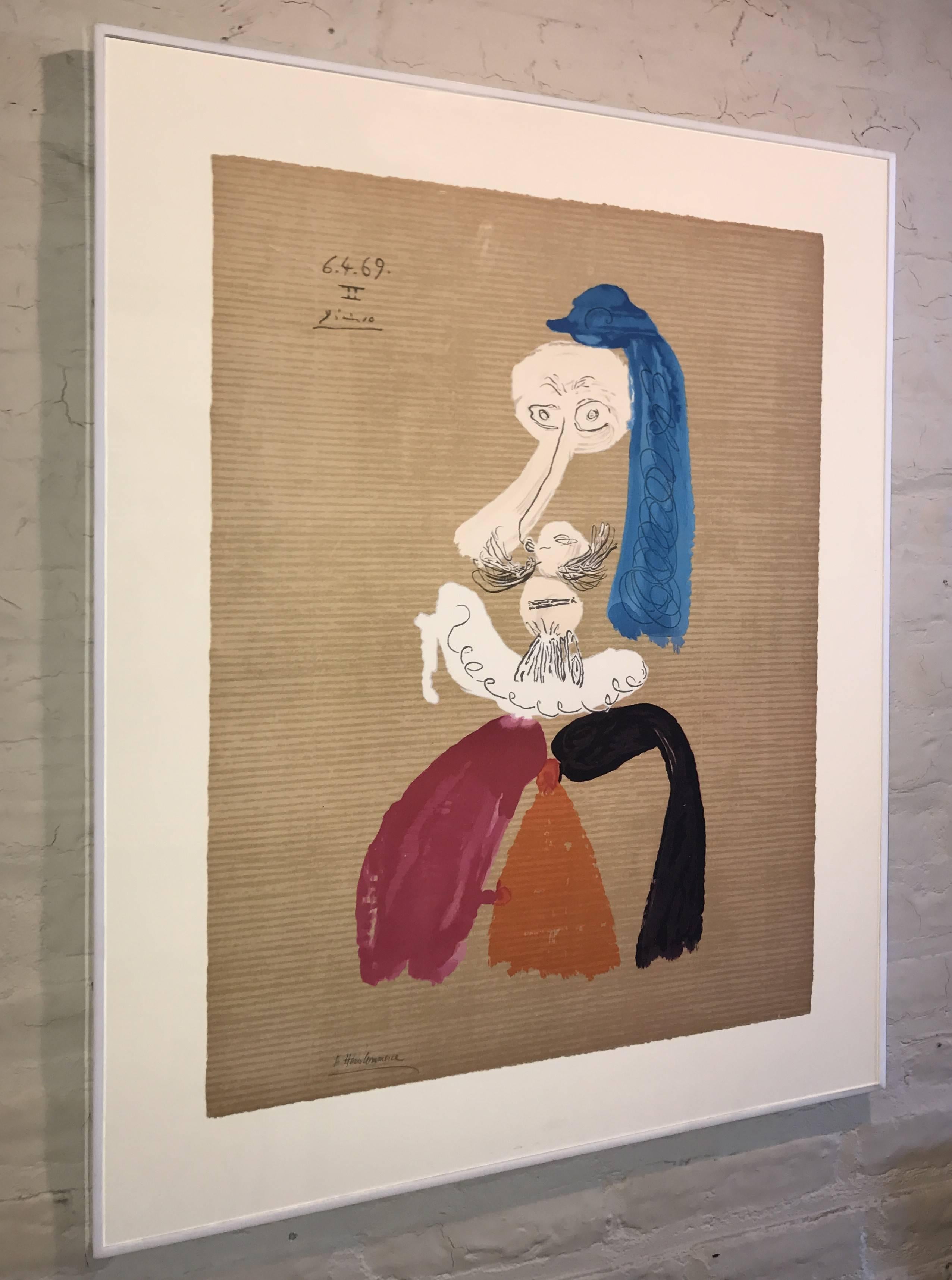 6.4.69 II, from Portraits Imaginaires - Print by (after) Pablo Picasso