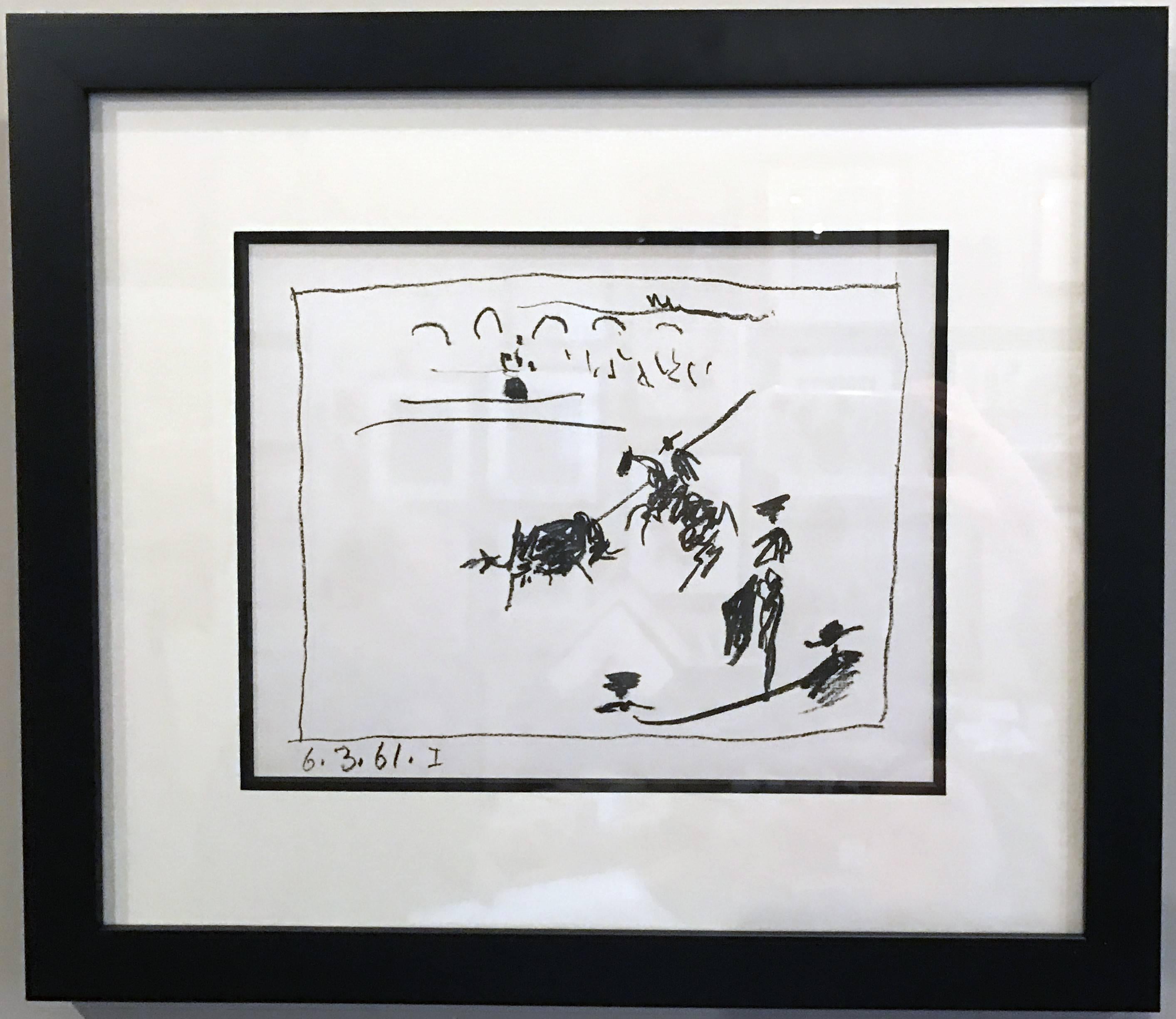 La Pique (I), from A Los Toros Avec Picasso - Print by Pablo Picasso