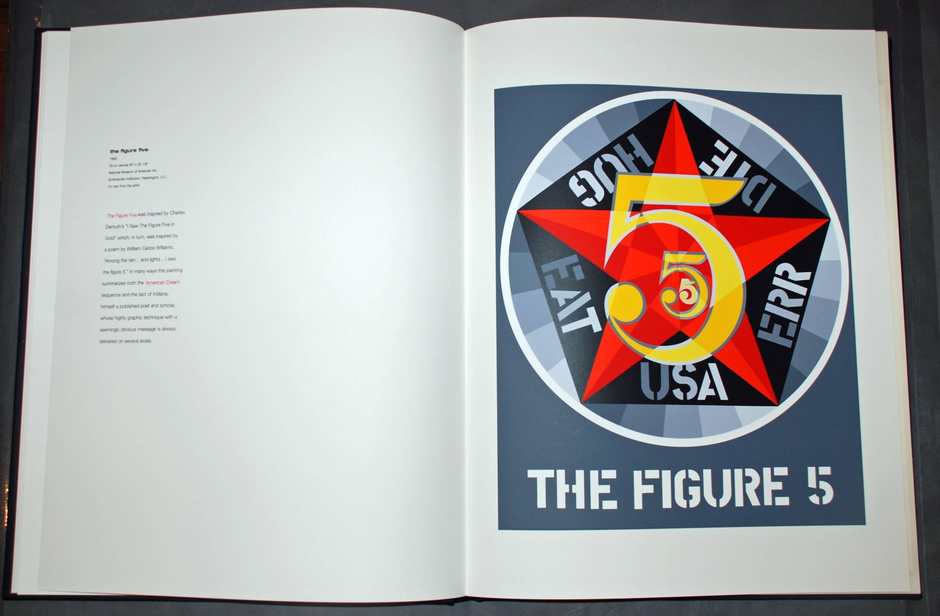The Figure Five, from The American Dream - Print by Robert Indiana