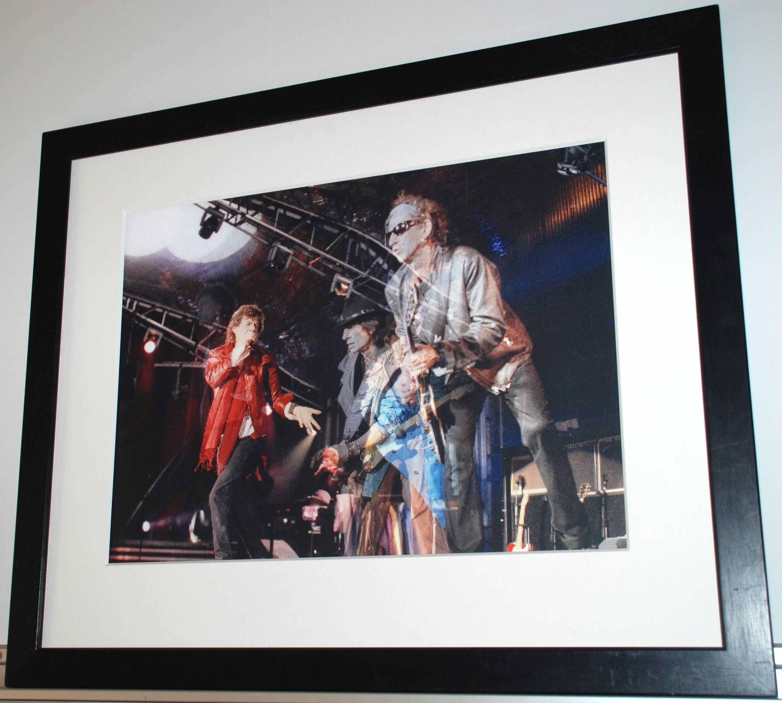 Rolling Stones Lenticular Photograph - Black Color Photograph by Jay Blakesberg
