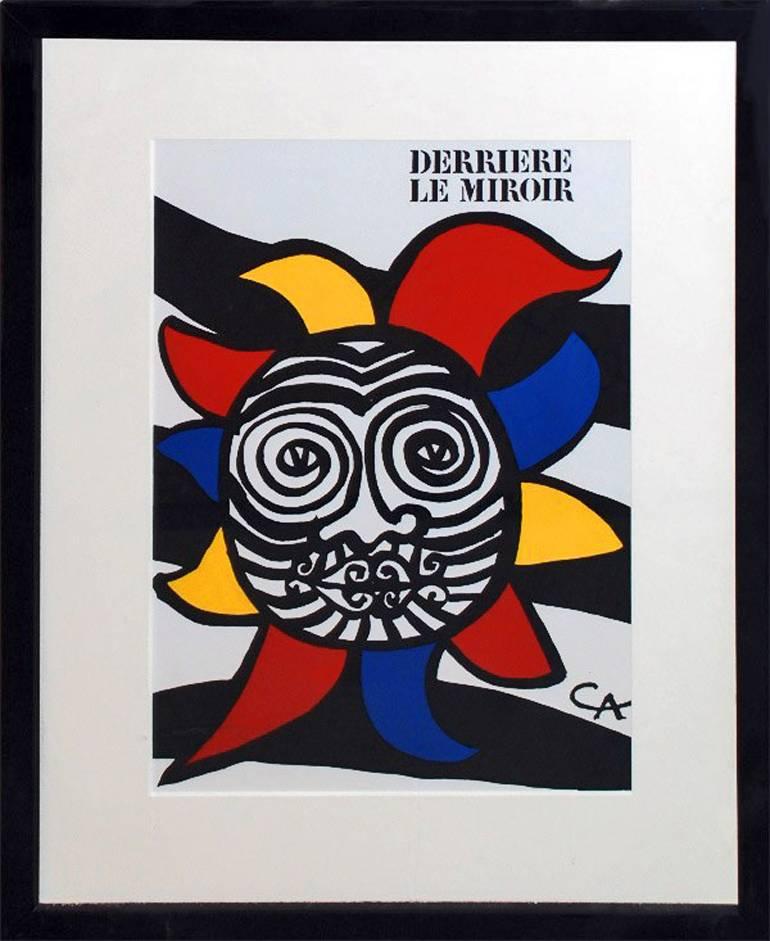 Deckel, von Derriere le Miroir #156, aus der Serie – Print von Alexander Calder