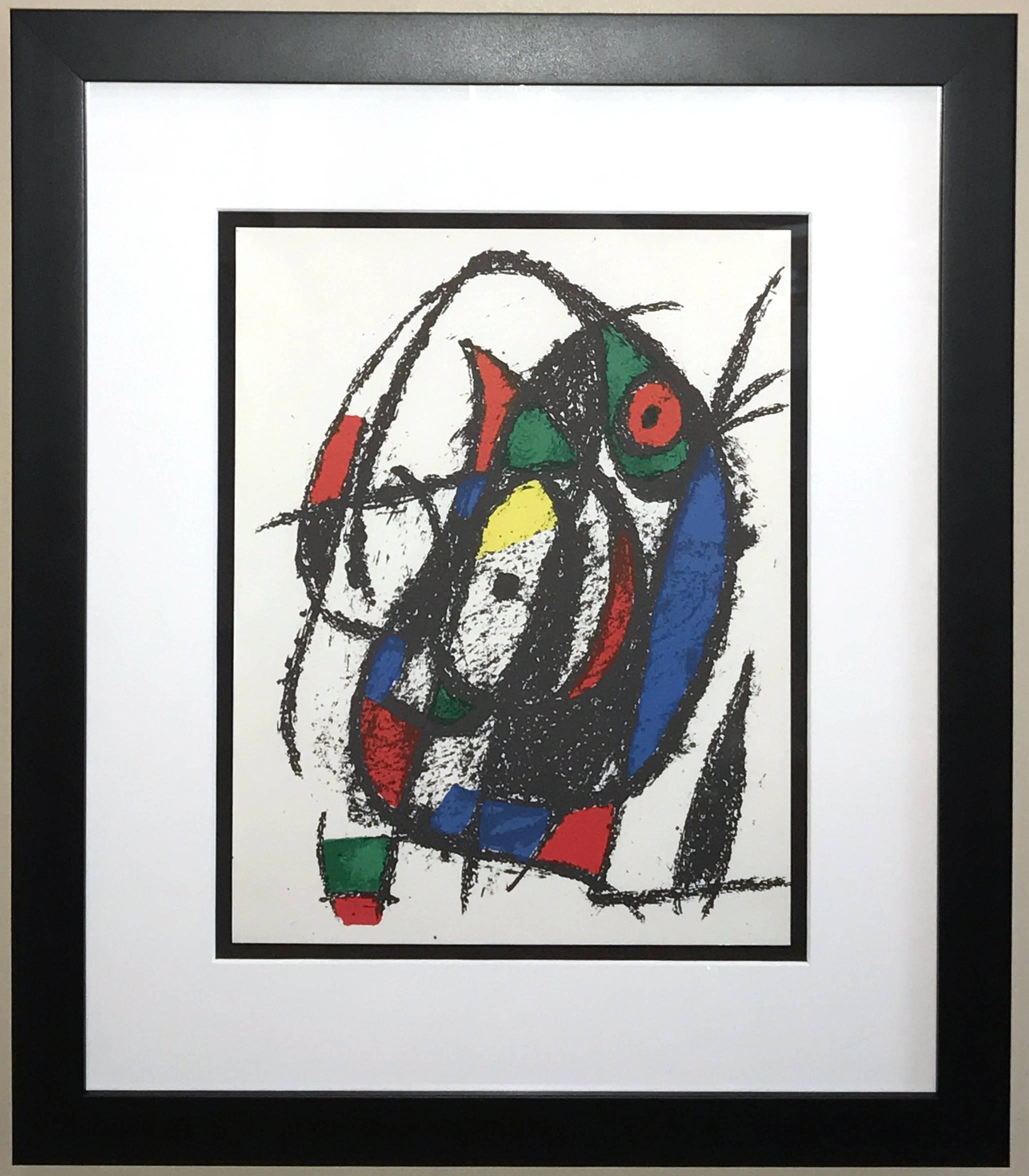Lithograph II, Plate IV - Print by Joan Miró