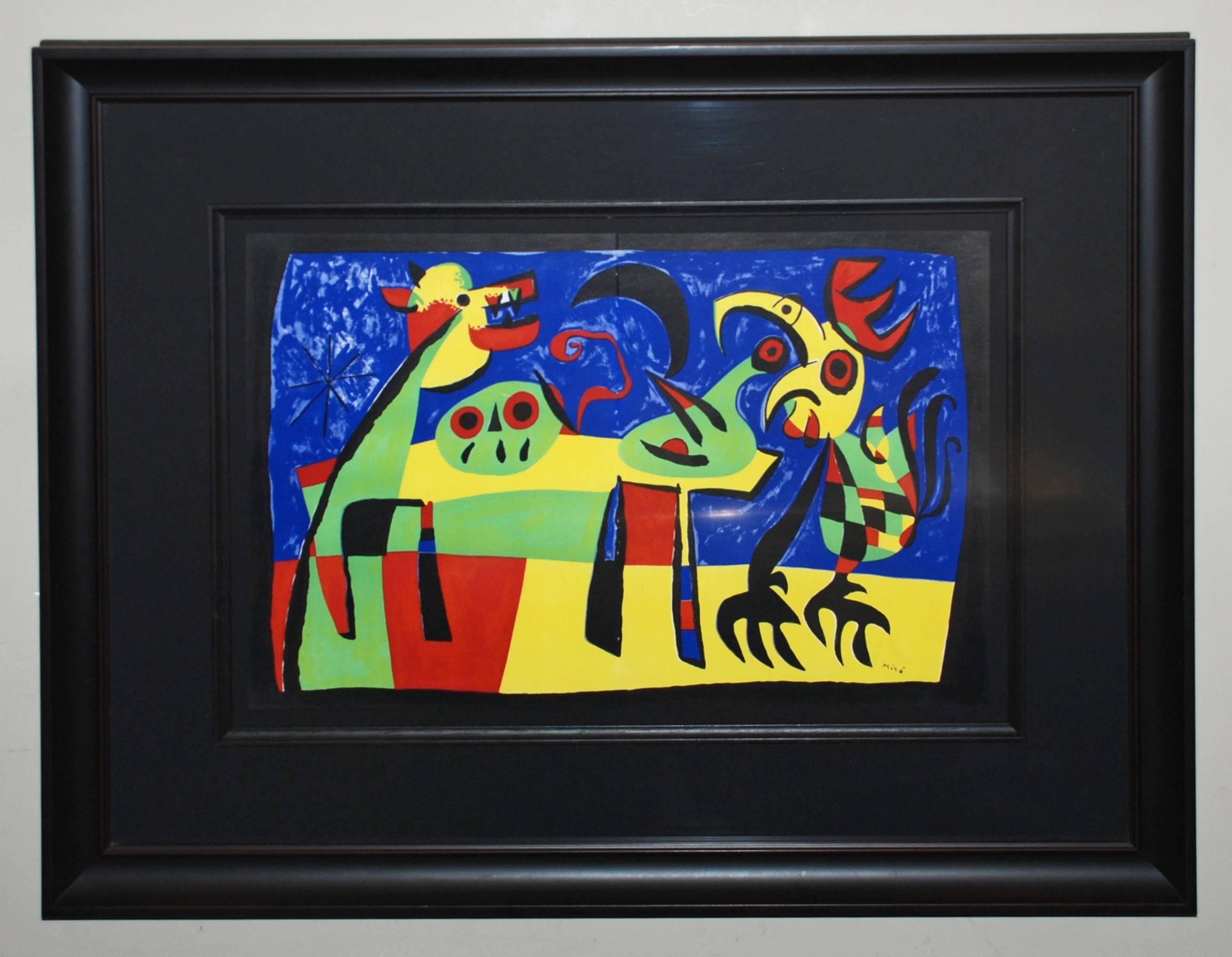 Joan Miró Animal Print - Barking Dog