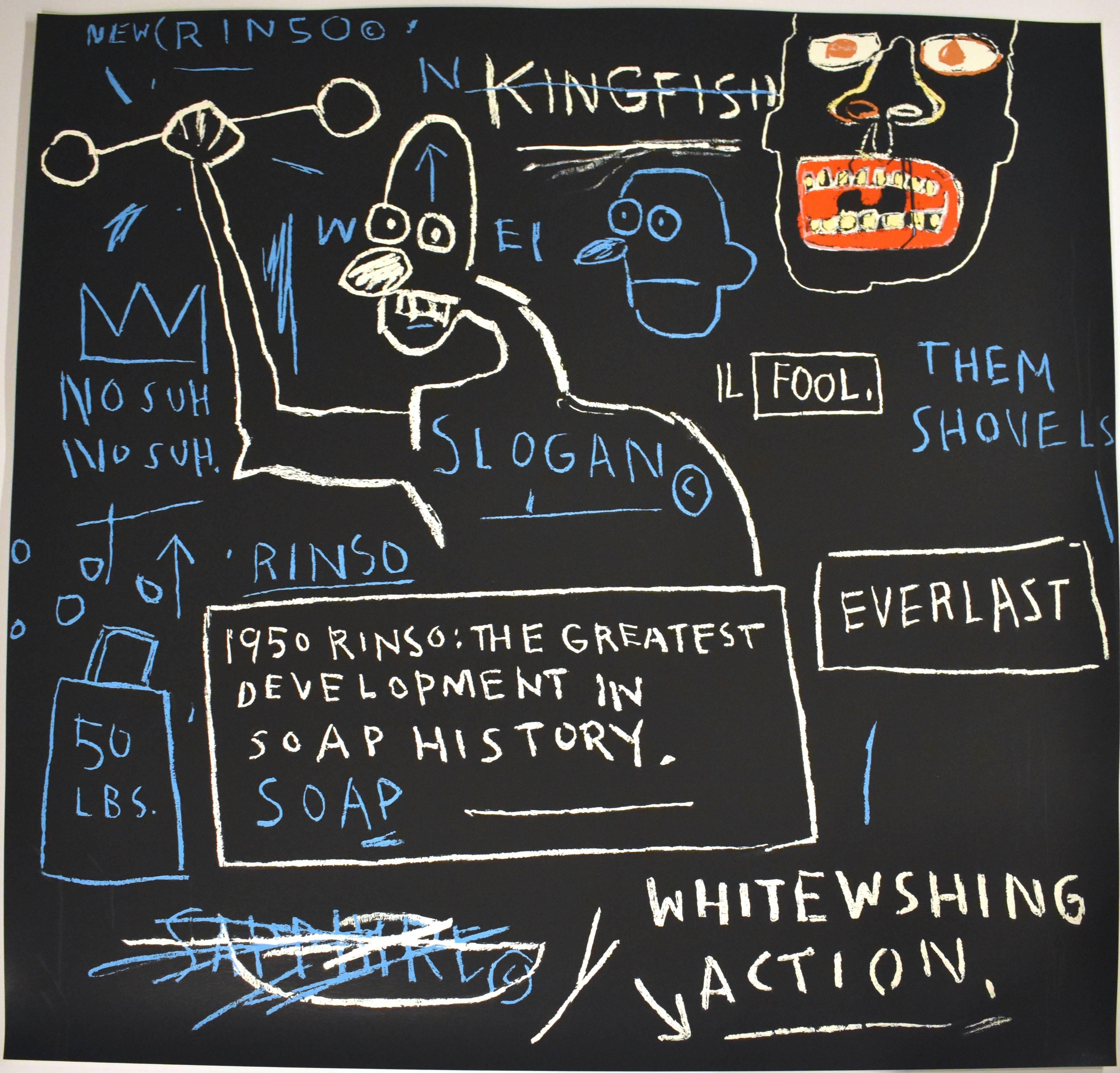 Untitled (Rinso) - Print by after Jean-Michel Basquiat