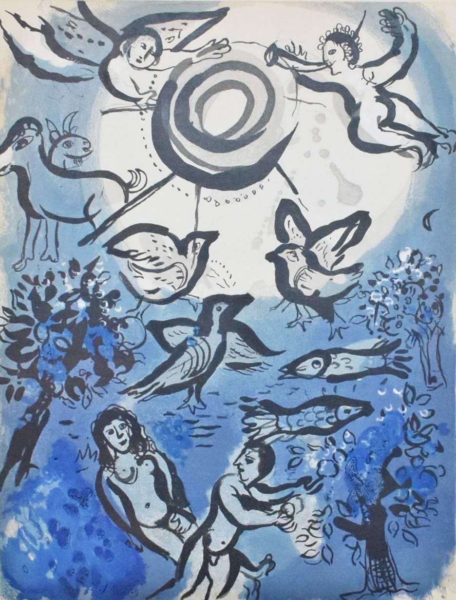 Creation - Print by Marc Chagall