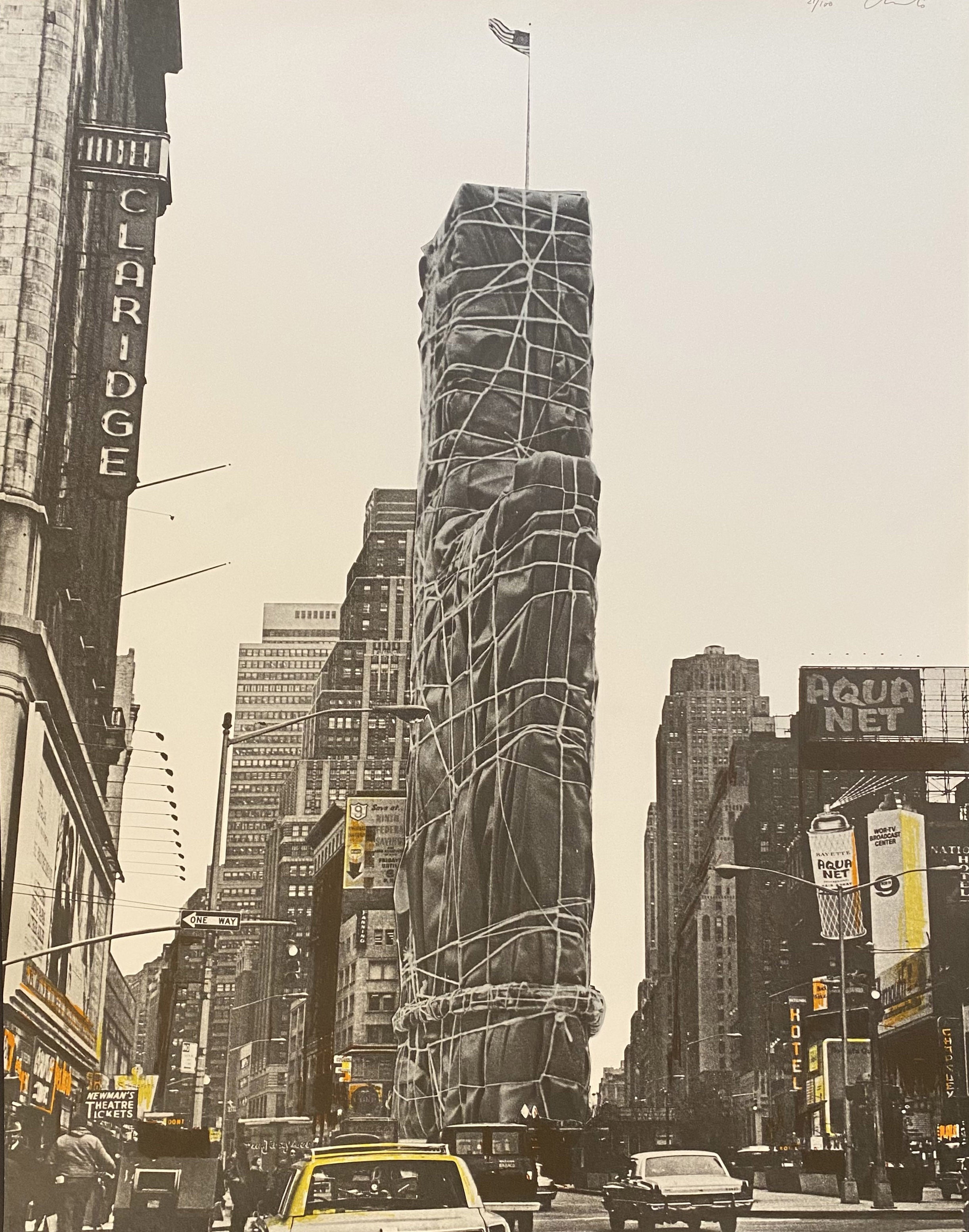 Christo and JeanneClaude Allied Chemical Tower Packed (Project for