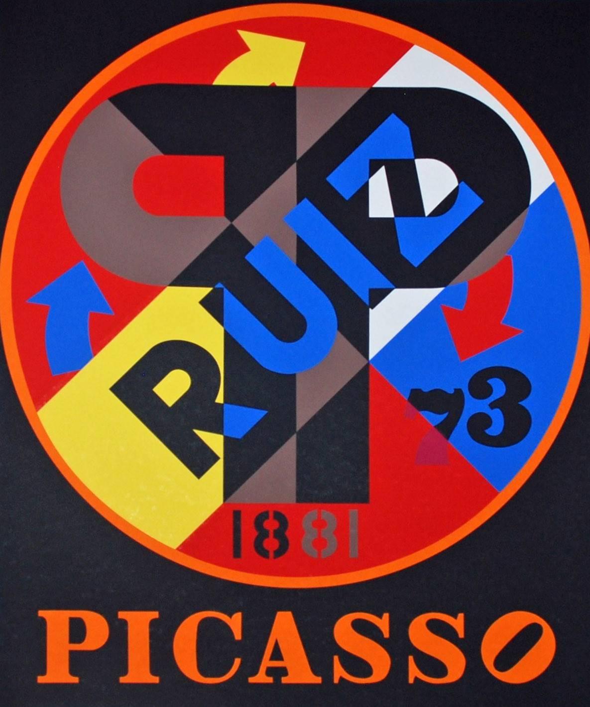 Picasso - Print by Robert Indiana